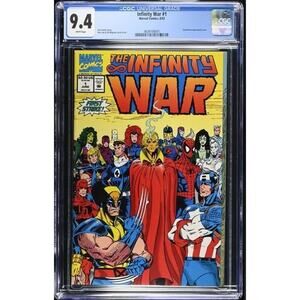 🔑🔥Infinity War #1 More Jewels CGC 9.4 6/92 106001